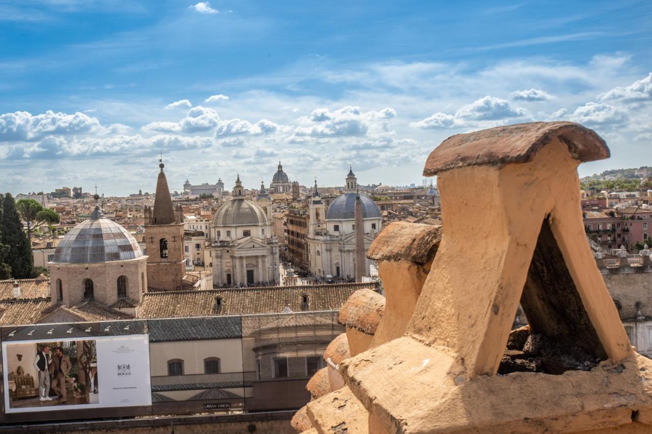 Roof Top Magic Piazza Del Popolo Рим Экстерьер фото
